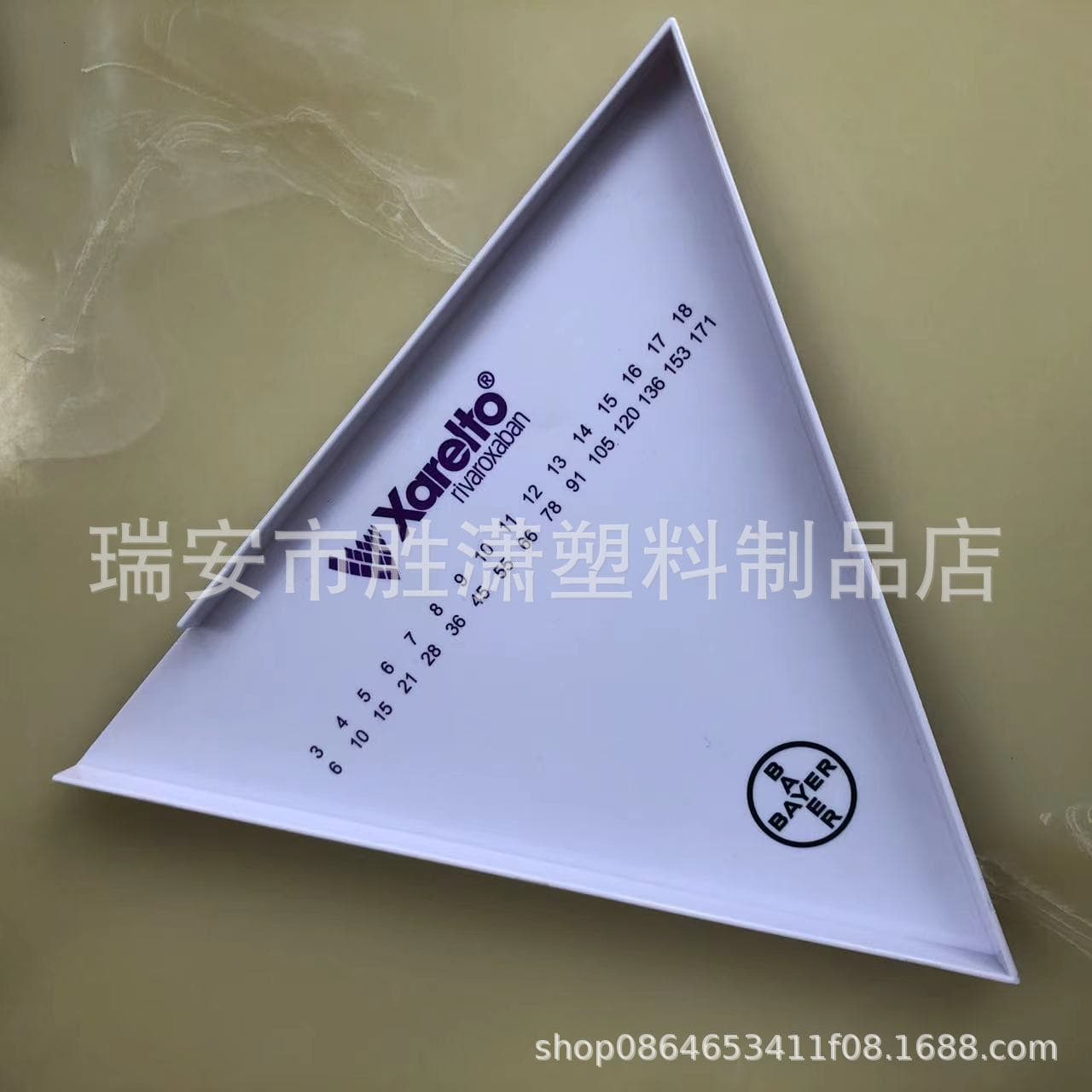 Triangular Medicine Tray, Medicine Tray, Medicine Tray, Western Medicine Tray, Logo and Color Can Be Customized