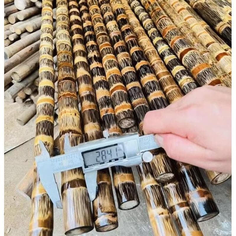 Commercial Teaching Stick, Walking Stick, Polishing Stand, Hiking Stick, Solid Bamboo, Golden Silk Bamboo Stick, Dragon Blood Golden Silk Bamboo Stick, Teaching Stick