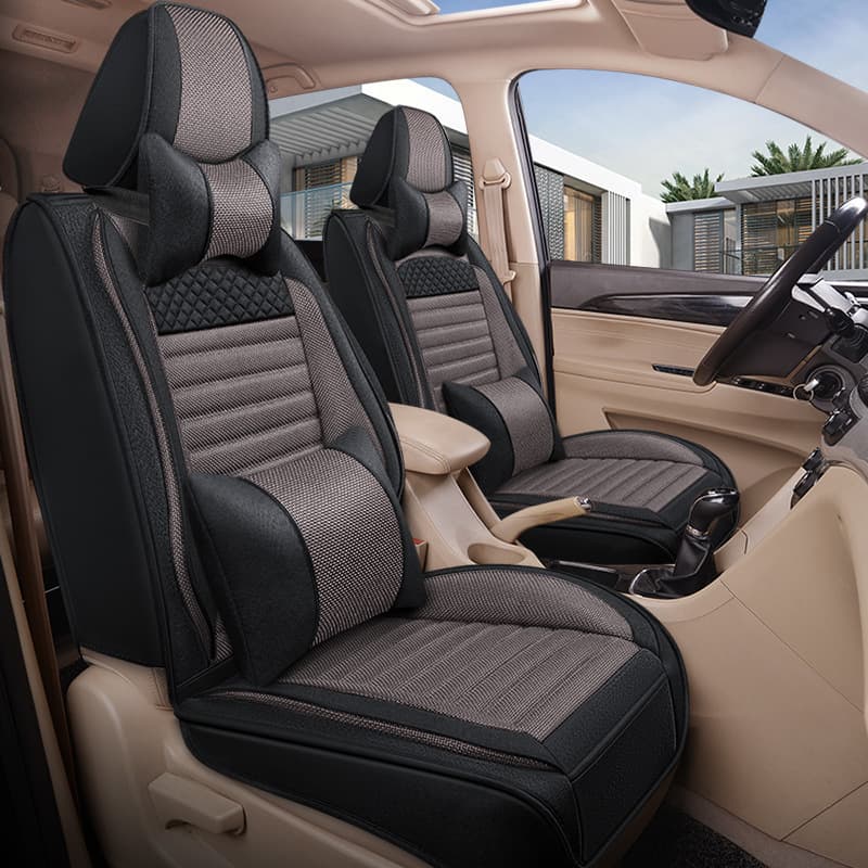 Car seat cover for seven-seater special four-season full surround S1 Baojun 730 Rongguang V Level 4 5 Wuling Hongguang S hemp seat cushion