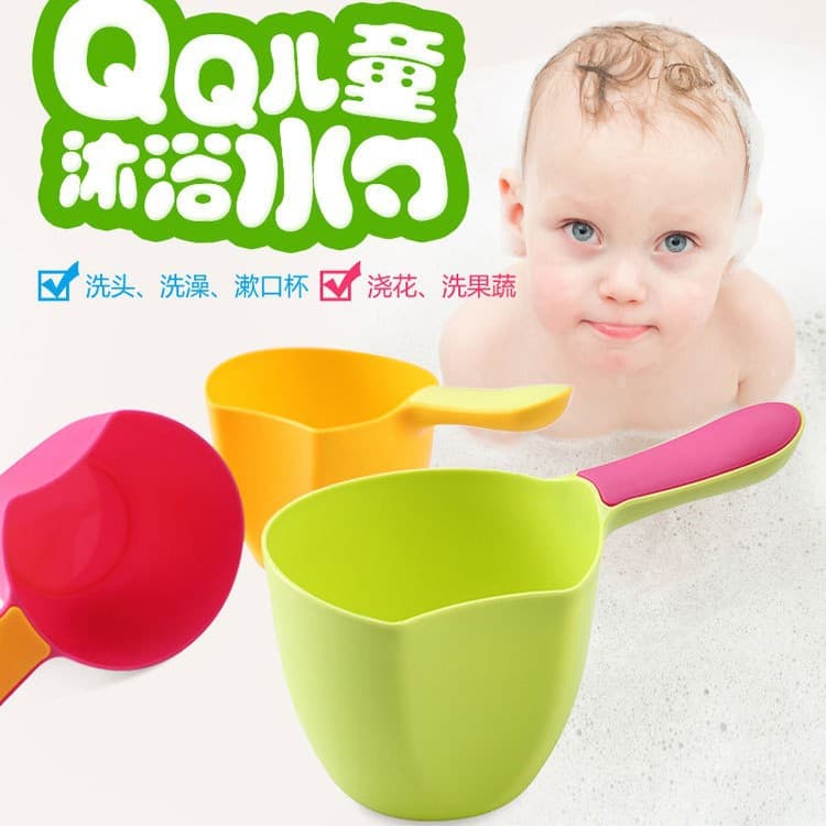 Baby Bath Water Scoop, Children's Shower Ladle, Baby Hair Washing Cup, Kids Shampoo Cup