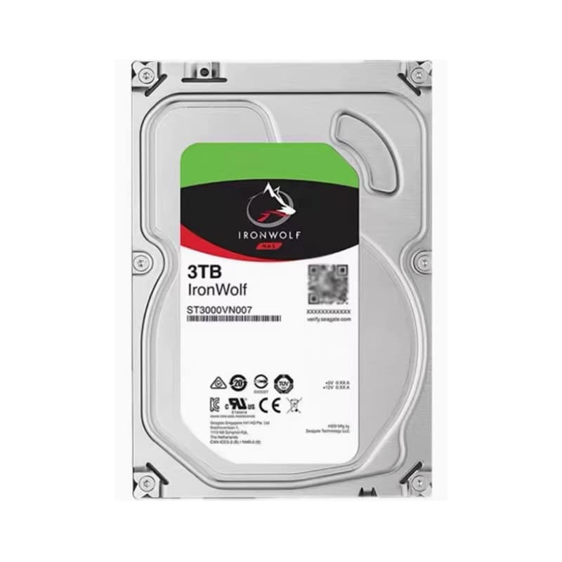 Brand New ST3000VN007 IronWolf Mechanical Hard Drive 3TB Network Storage Surveillance NAS Service