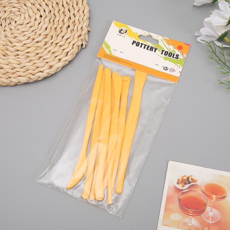 Soft Clay Tools 6 DIY Ceramic Modeling Tools Cake Plastic Auxiliary Stone Clay Set Material