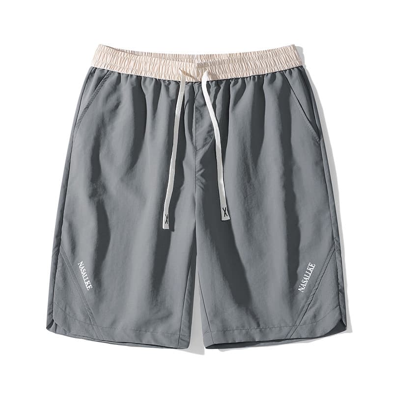 Summer Shorts Loose Fit Versatile Five-Point Pants Casual Trendy Sports Pants Breathable Sun Protection Men's Shorts Group Buy Cross-Border