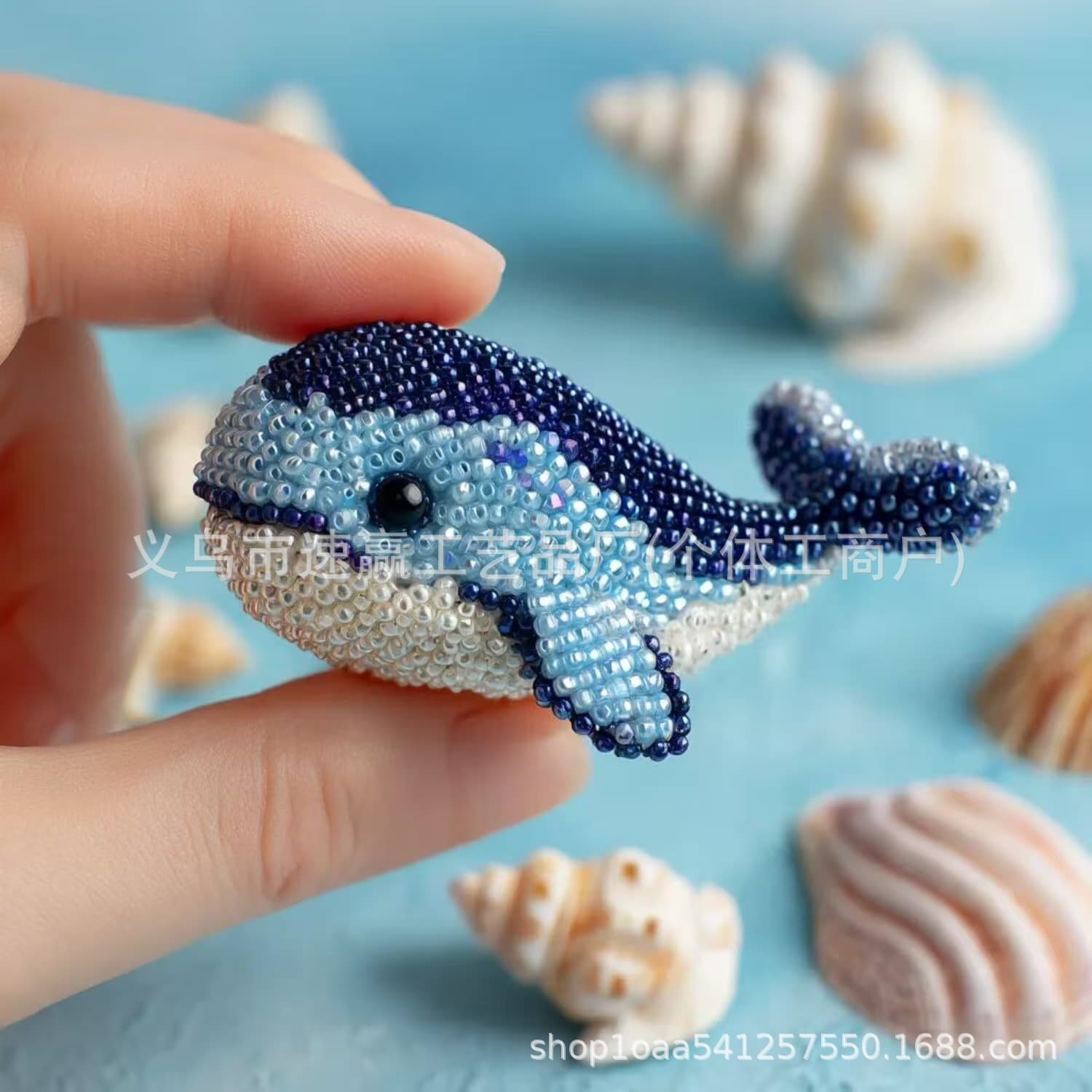 Cross-border New Octopus Bead Embroidery Kit, DIY Beaded Animal Craft Set