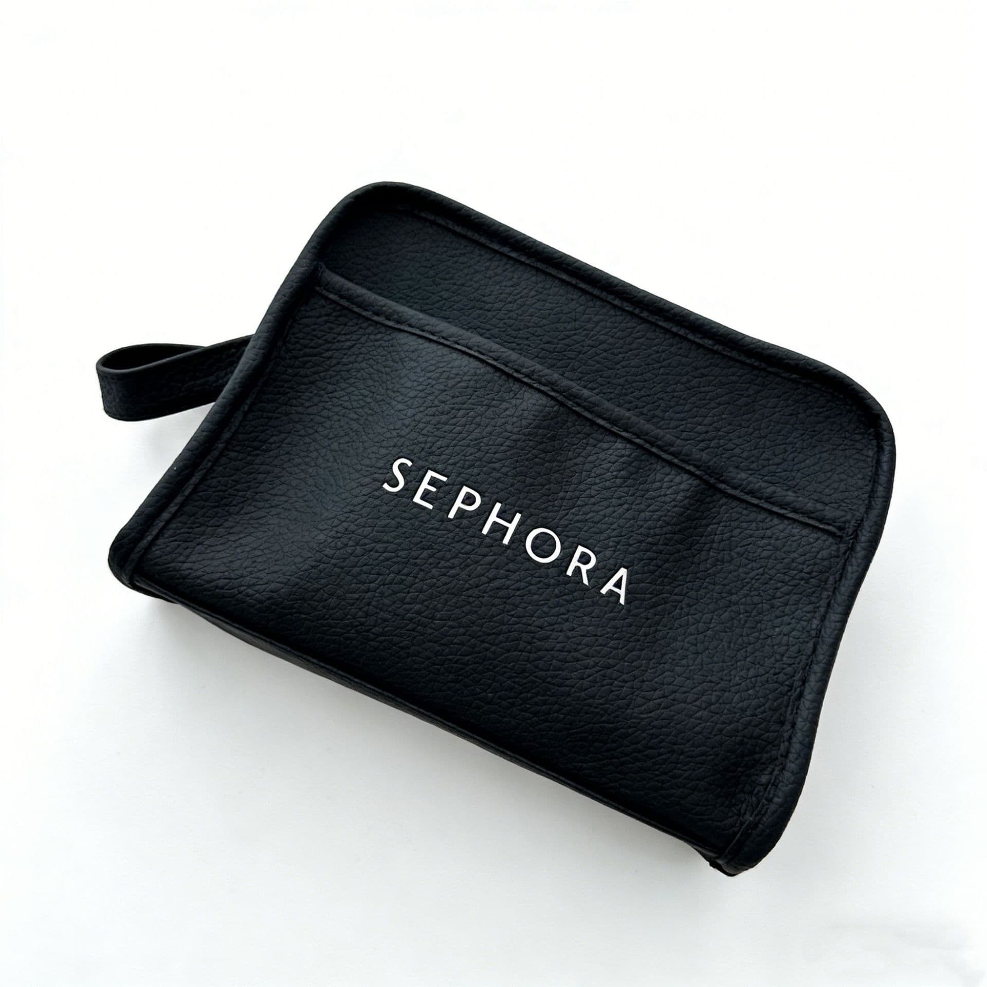 Sephora PU Leather Wear-Resistant Waterproof Makeup Bag Large Capacity 2026 Spring Summer New