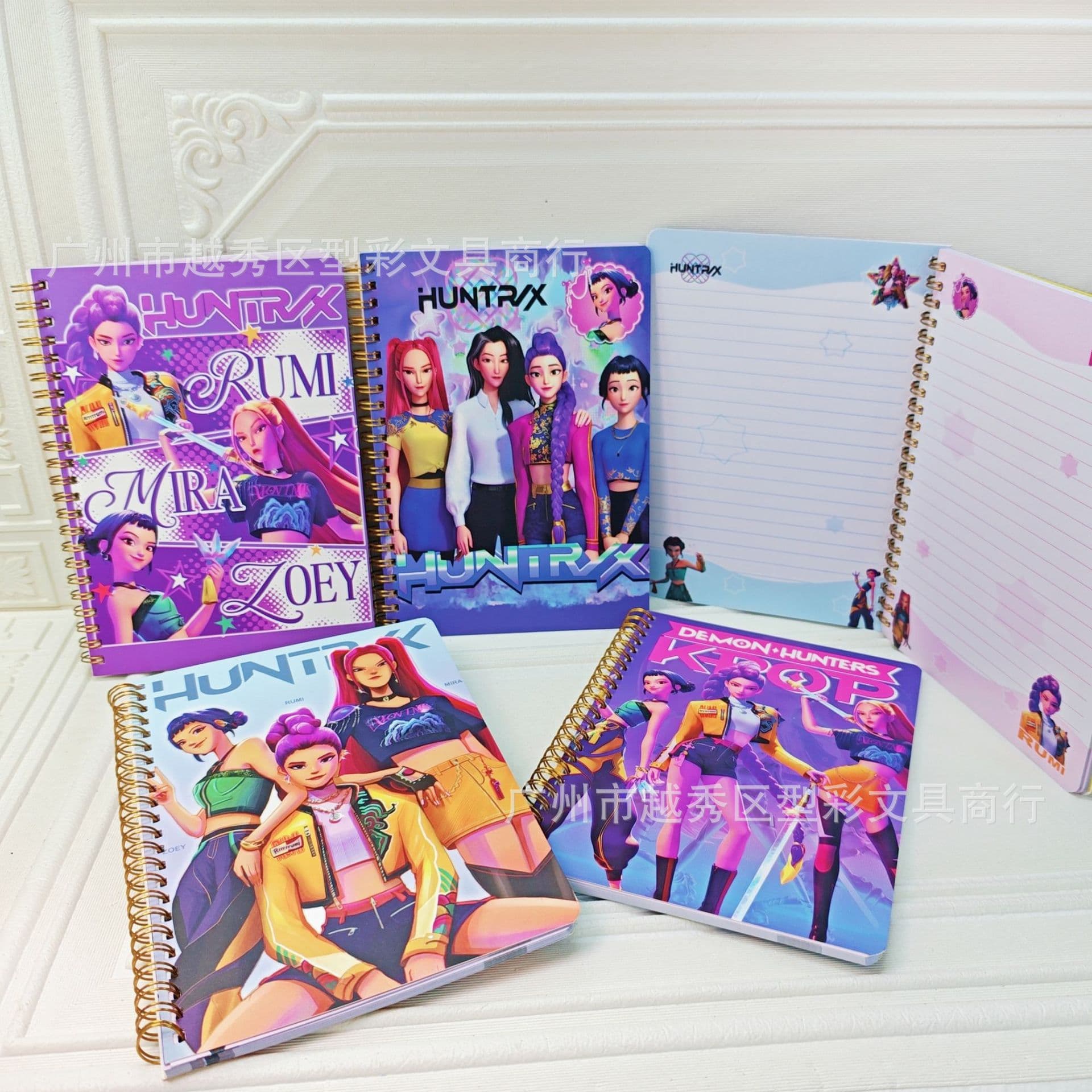Hot KPOP Demon Hunter Student Stationery Coil Notebook Assignment Book