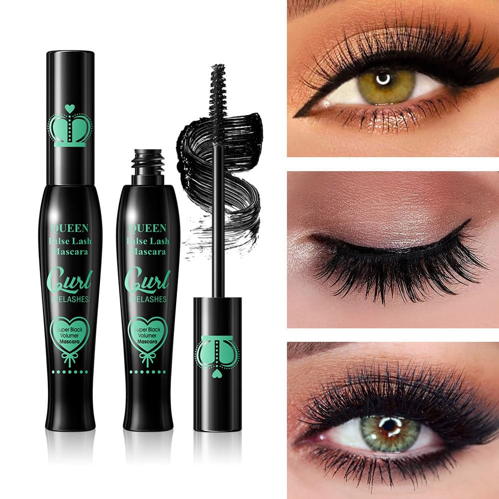 Shedoes Cross-border TEMU Hot-selling Waterproof, Sweatproof, Volumizing, Lengthening, Curling, Smudge-proof QUEEN Mascara Manufacturer
