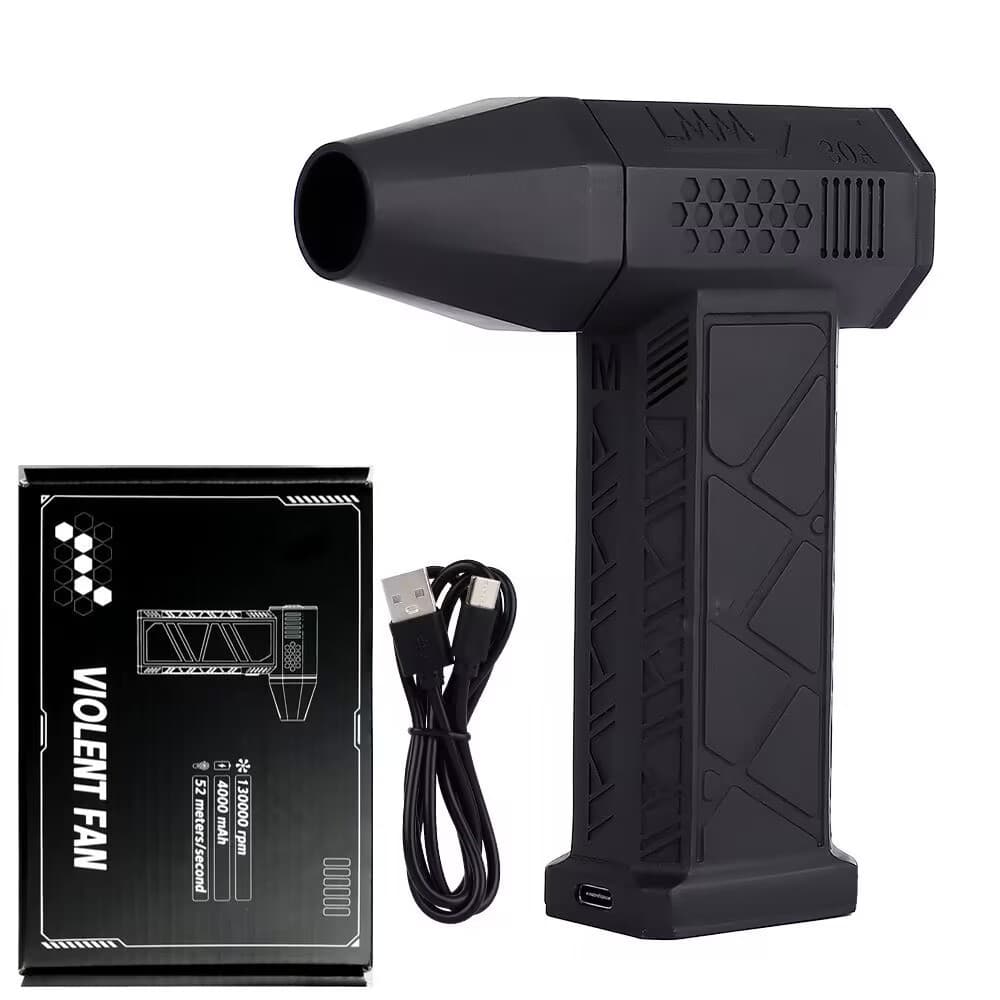 Violent Fan Viral Violent Blower High-Speed Brushless Motor Ducted Turbofan TikTok Cross-Border Same Model