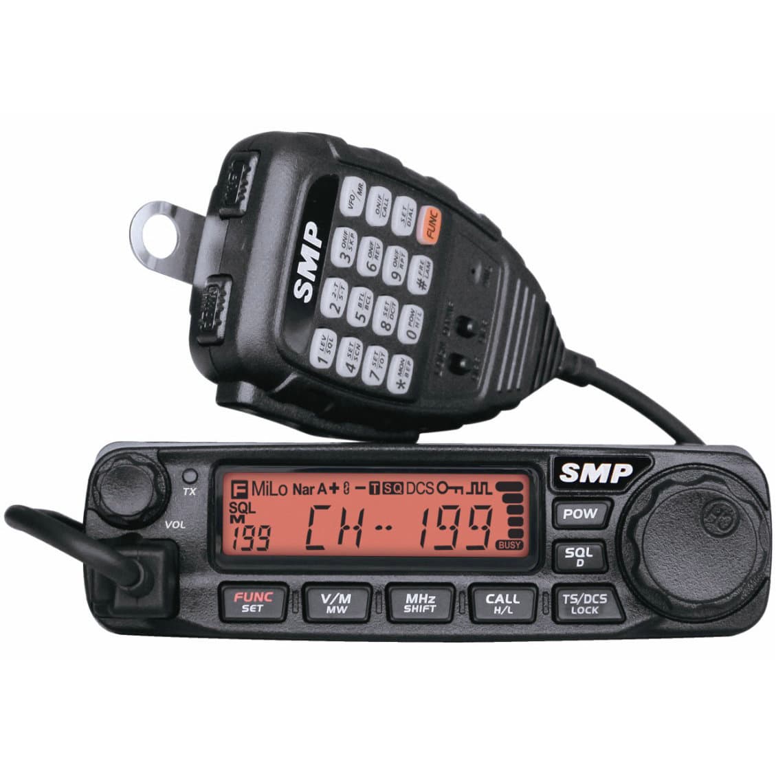 SMP908 Mobile Radio UHF Single Band Amateur Vehicle Station 40W Power Self-Driving Business Walkie Talkie