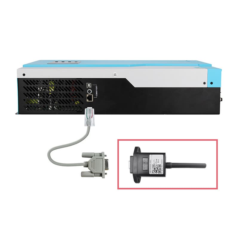 Wireless WiFi Module RS232 Communication Interface Solar Inverter Controller All-in-One Machine Mobile APP Remote Monitoring Module