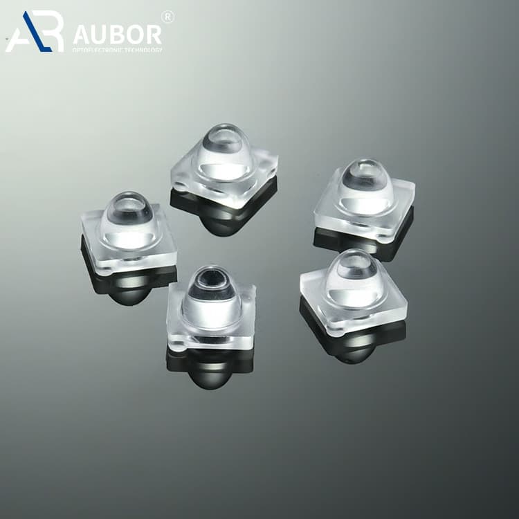 Flexible Silicone Optical Lens, Shockproof and Impact Resistant, High Light Transmittance for Outdoor Sensing Equipment, Direct Manufacturer