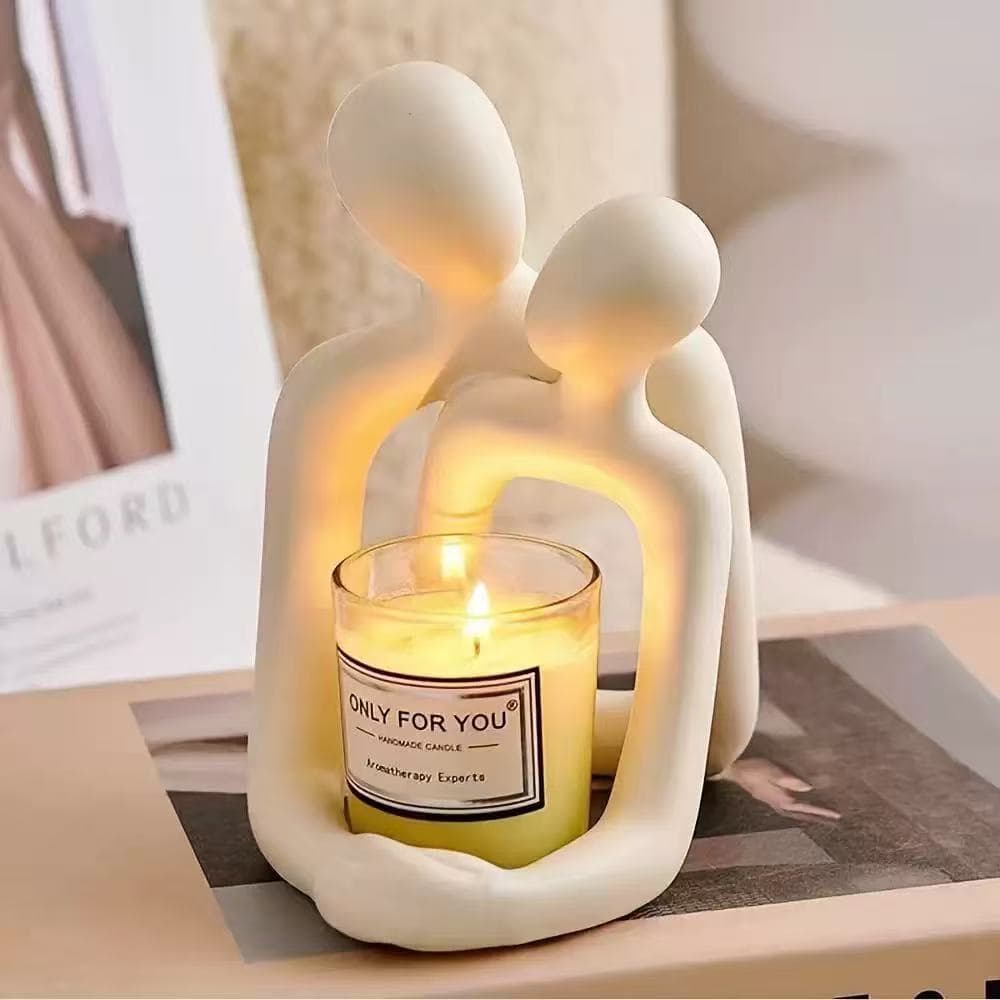 Nordic Abstract Figure Art Couple Ornaments Night Light Home Decor Bedroom Entrance Decoration Birthday Gift