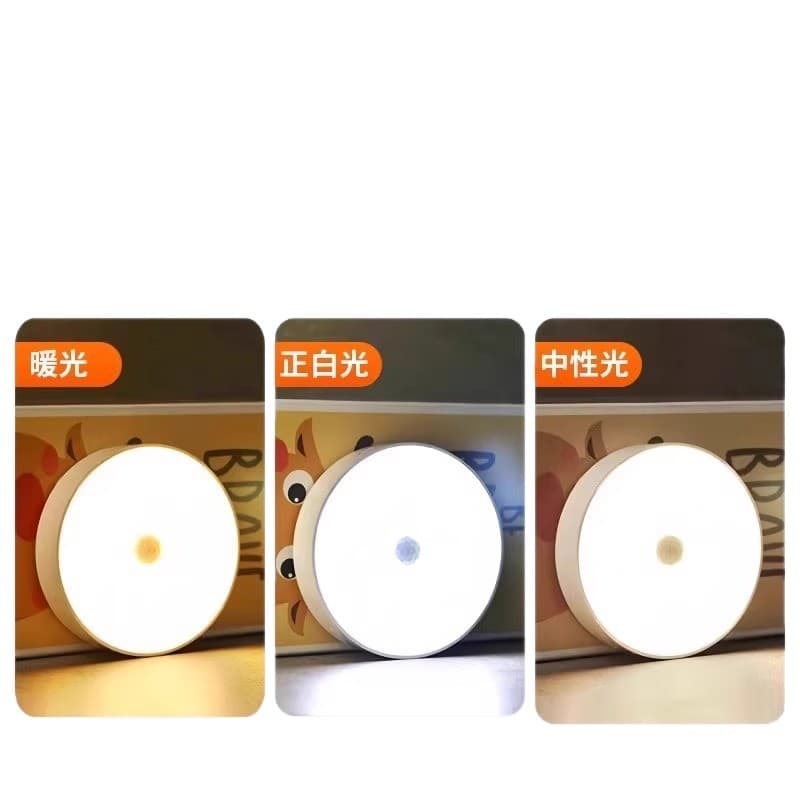 Automatic Night Light for Home Corridor with Smart Sound Control and Rechargeable