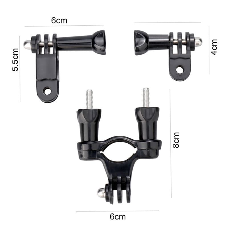 GoPro Camera Bike Mount Kit, Bicycle Handlebar Y-Shape Fixed Mount, DJI Osmo Tube Clamp