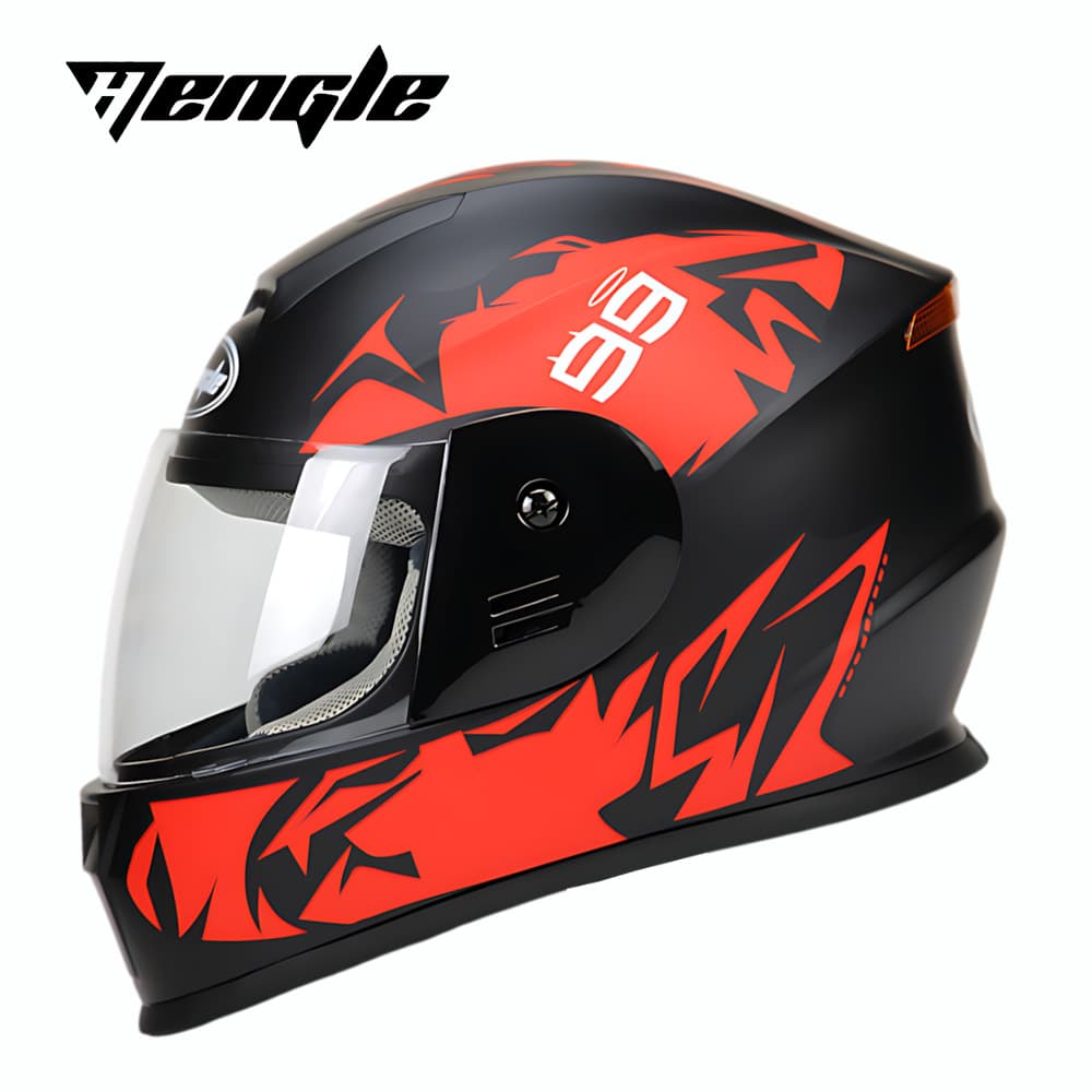 Unisex Factory Motorcycle Helmet Full Face for Electric Vehicle Riders Safety Gear Four Seasons Universal No Scarf Included