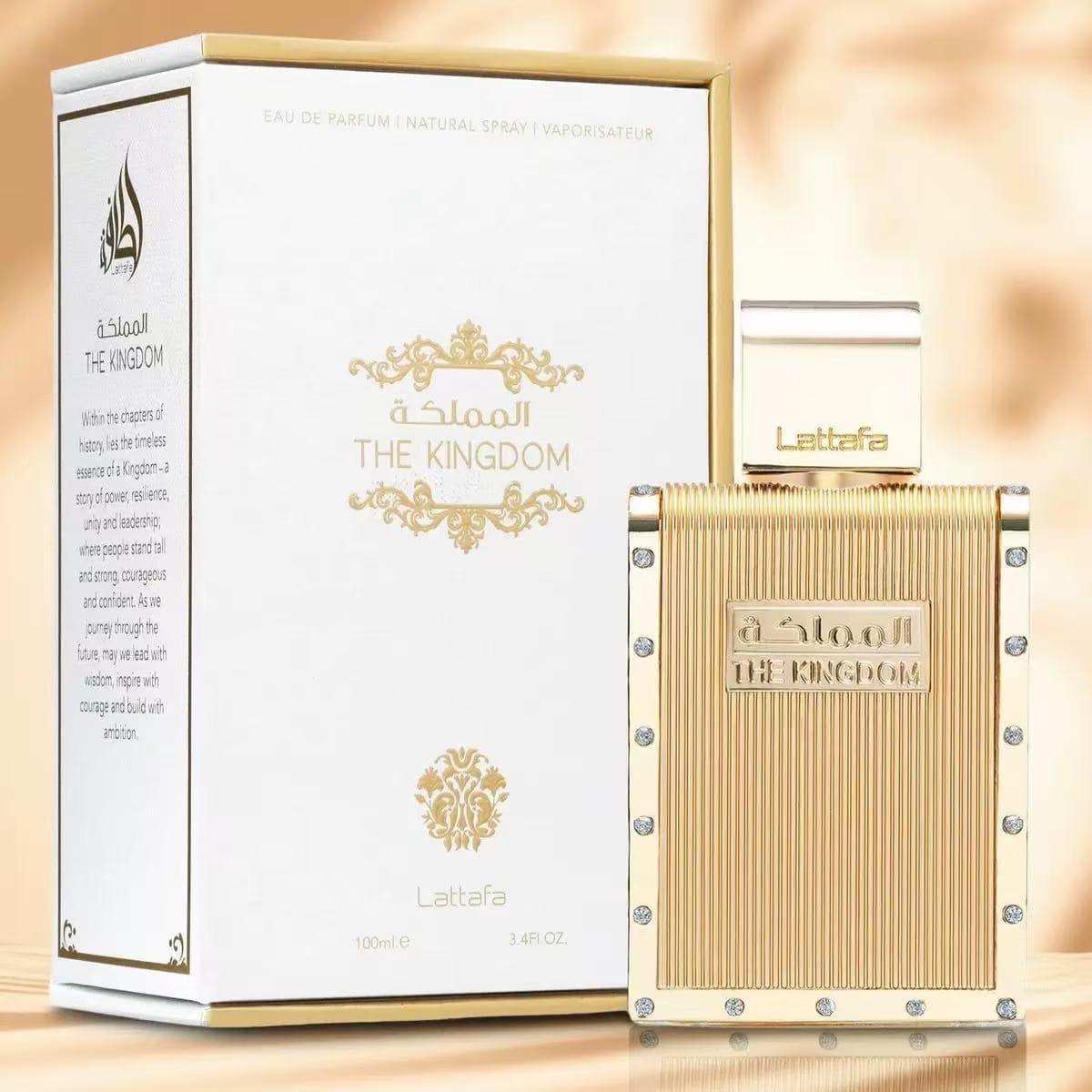 LATTAFA Cross-Border Best-Seller THE KINGDOM For Men Arabian Dubai High-Quality Export Perfume