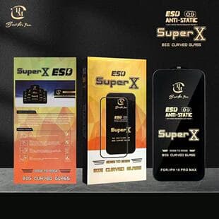 SPUER X HD Tempered Glass Screen Protector for Samsung M17, S25/S26 Full Screen Anti-Static A16 Phone Film
