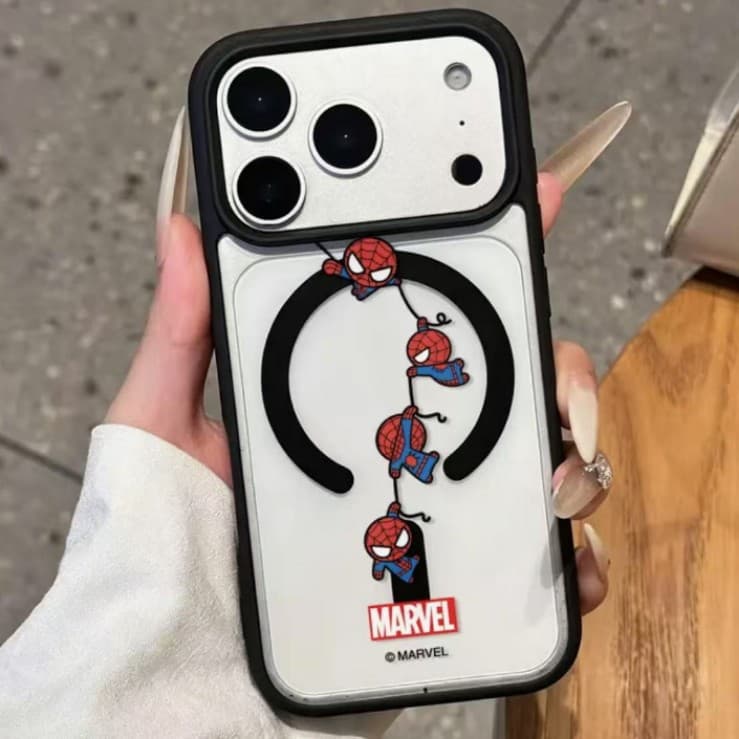 Avengers Case for iPhone 17 Pro Max, iPhone 16 Macaron Magnetic Case, 15 New 14