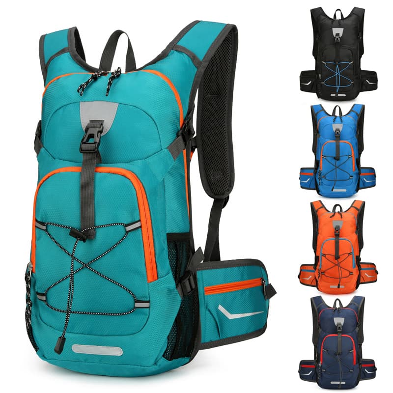 Outdoor Backpack Nylon Mountaineering Cycling Pack Ultra-light Multi-functional Leisure Foldable Backpack Large Capacity