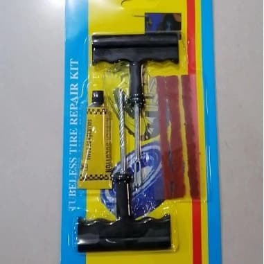 Car Motorcycle Tire Repair Tool Set Vacuum Tire Burst Maintenance Patch Glue Strip Motorcycle Equipment Accessories Repair Tools