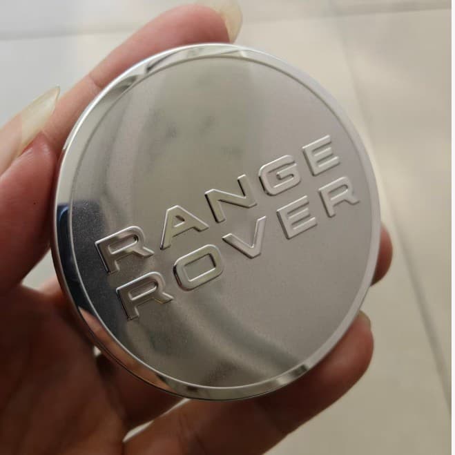 Suitable for Land Rover Hub Caps Range Rover Sport Discovery Velar Defender Evoque Hub Center Cap Tire Silver