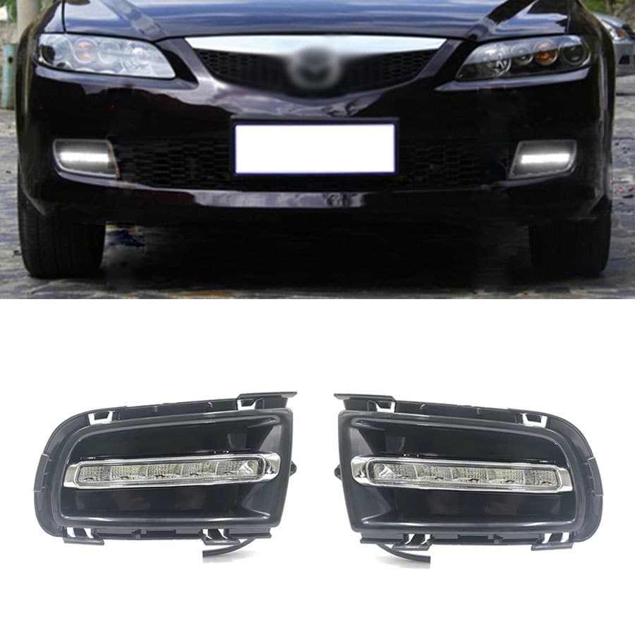 Hot Selling Car Fog Light Assembly Kit for Mazda 6 2006-2010 Halogen Fog Lights
