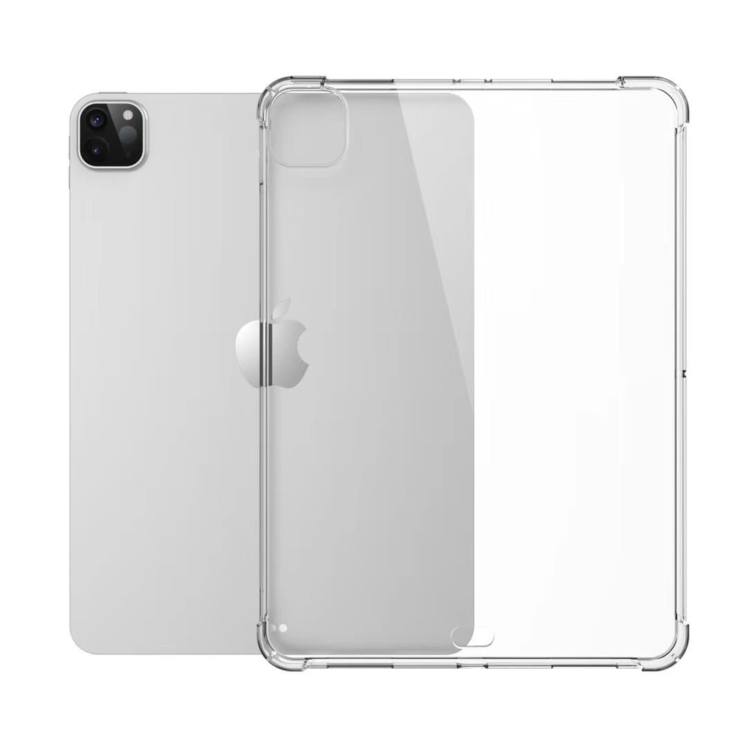 2021 iPad Pro 11 tablet protective case compatible with Apple 12.9-inch air cushion transparent full-coverage material soft shell