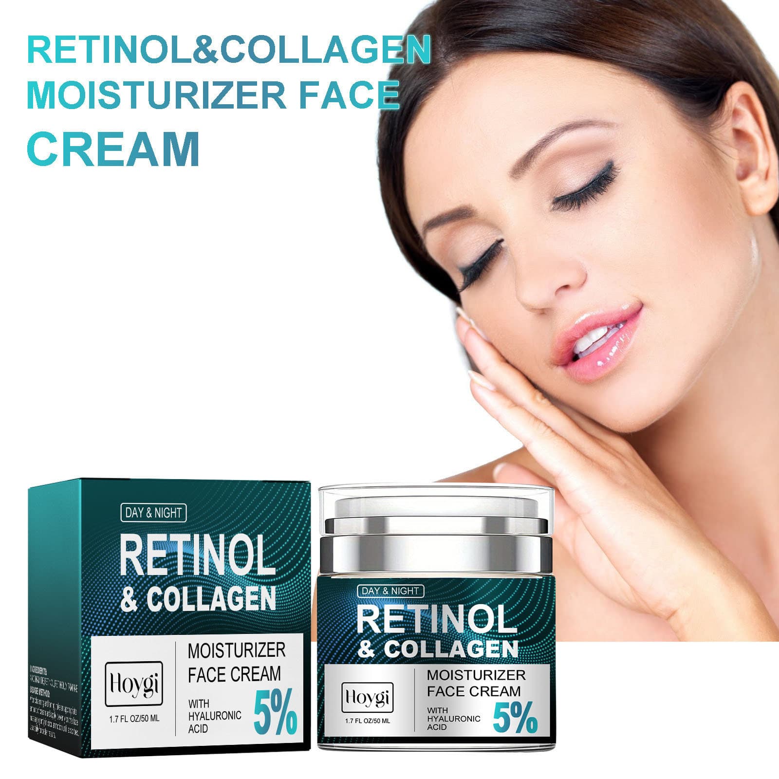 Hoygi Retinol Care Cream Moisturizing Nourishing Smooth Skin Hydrating Facial Skin Care Cream