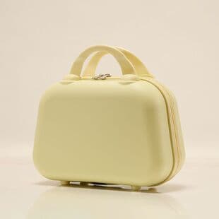 14-inch Small Luggage Trolley Case Carry-on Suitcase Business Travel Portable Cosmetic Storage Box Makeup Bag Cosmetic Case Bag for Men