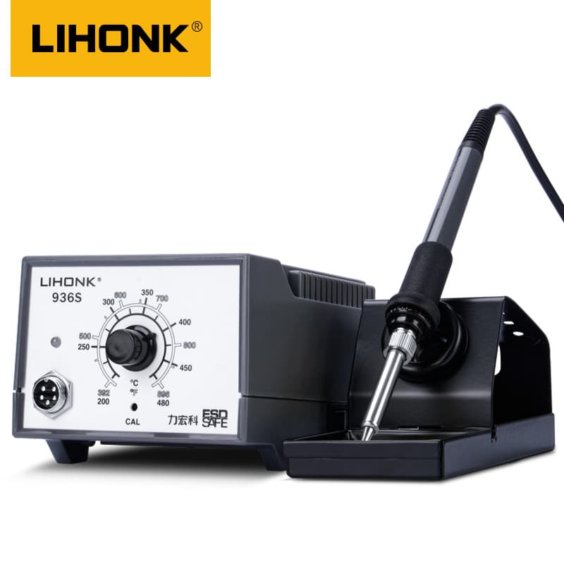 936S Soldering Iron Station Adjustable Temperature 75W High Power Welding Station for Mobile Phone Electronic Repair Soldering Tool Kit