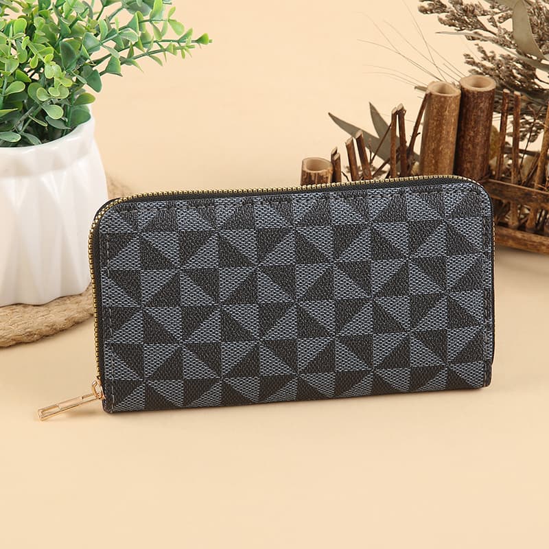 PU Eco-Friendly Material Wallet for Presbyopia, Women's Clutch Bag, Storage Bag, Phone Bag, Long Multi-Purpose Wallet