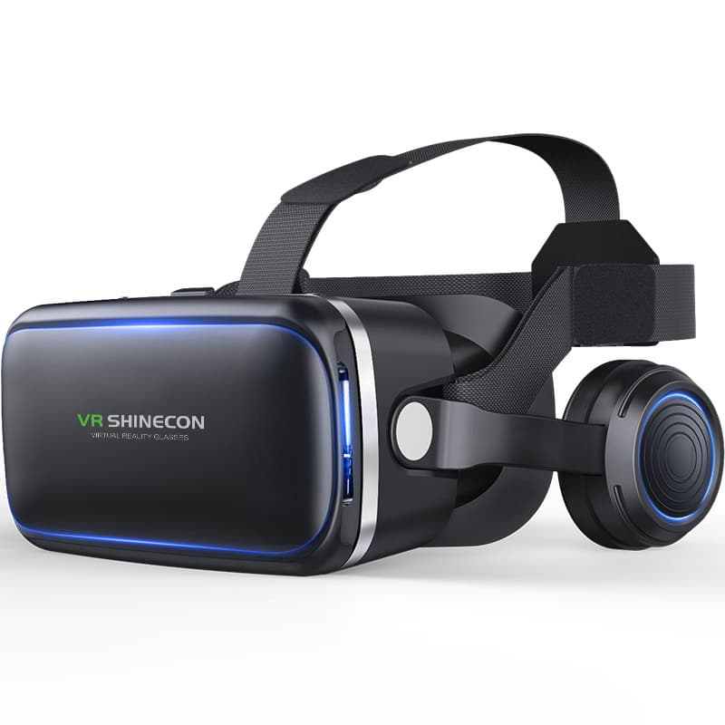 New Head-Mounted 3D Virtual Reality VR Glasses Gaming Helmet, Cross-border Preferred AI Glasses Factory