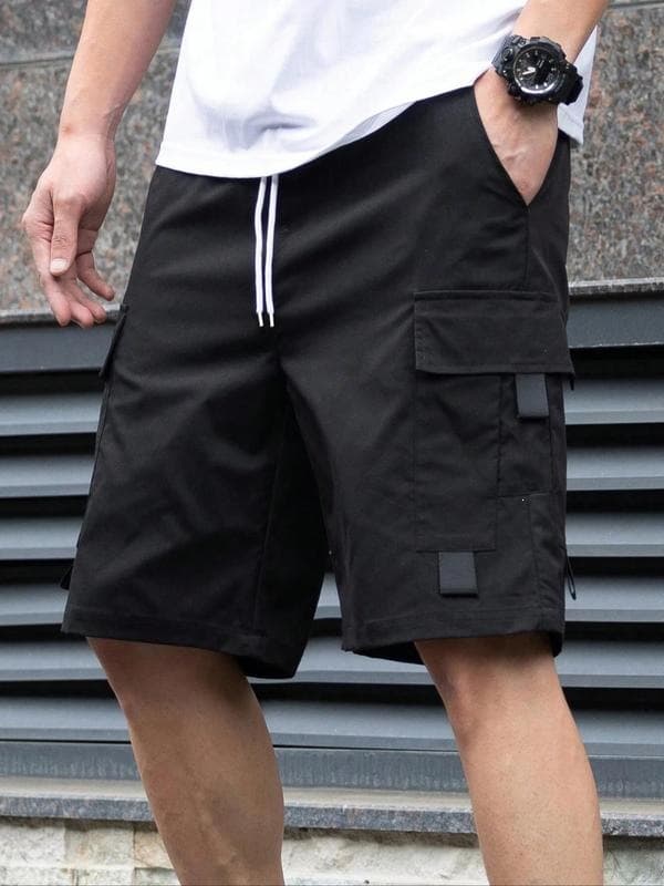 P 41321 Men's Cargo Shorts Loose Straight Fit Multi-Pocket Men's Workwear