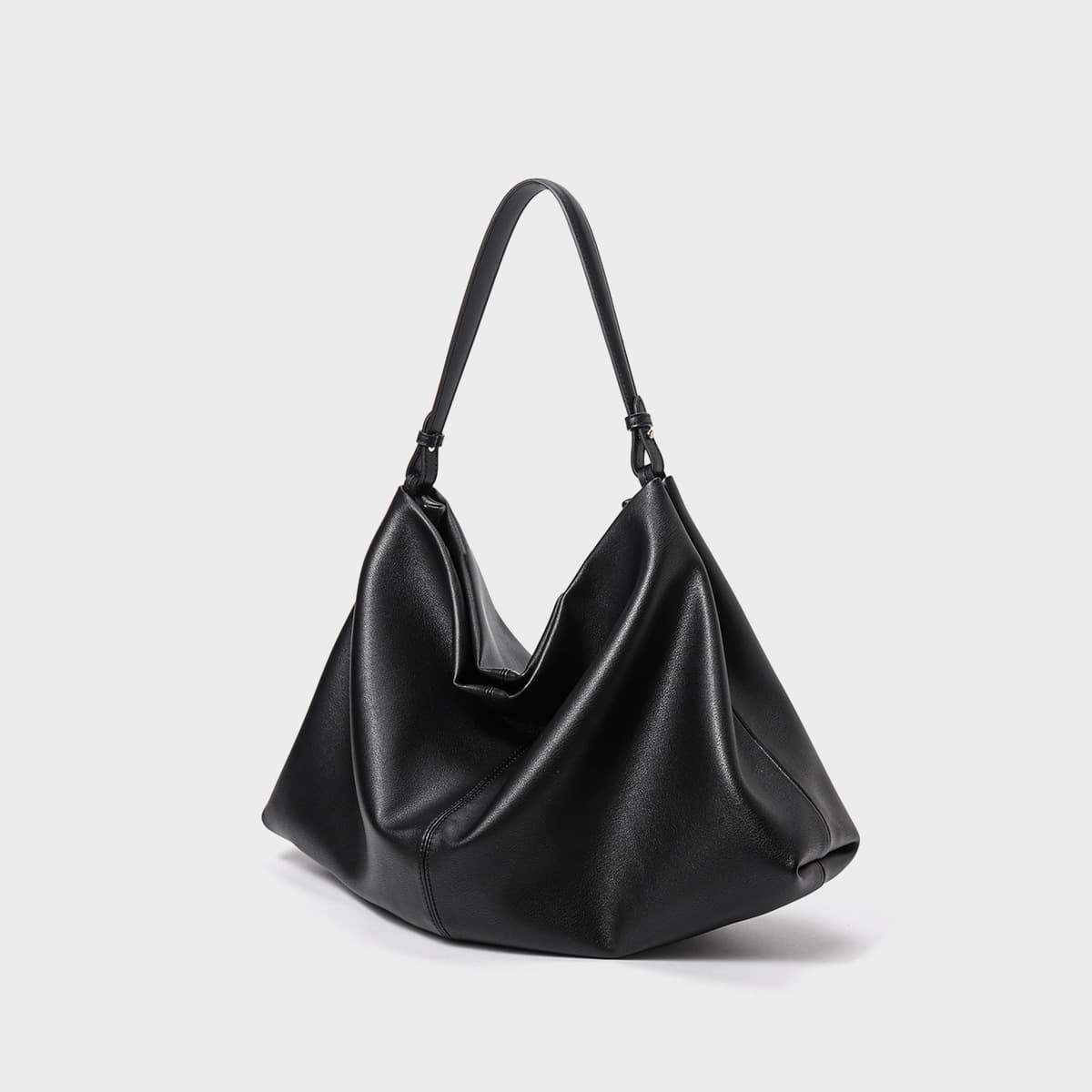 Tote bag, large-capacity bag, Korean niche high-end genuine leather underarm bag, shoulder crossbody TR bag for women