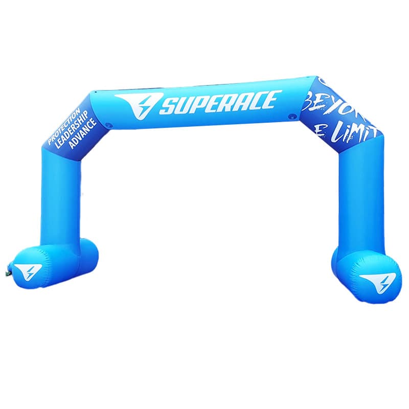 Inflatable Archway for Printing, Large Opening Ceremony Event Advertising Decoration, Marathon Outdoor Race Cartoon Arch