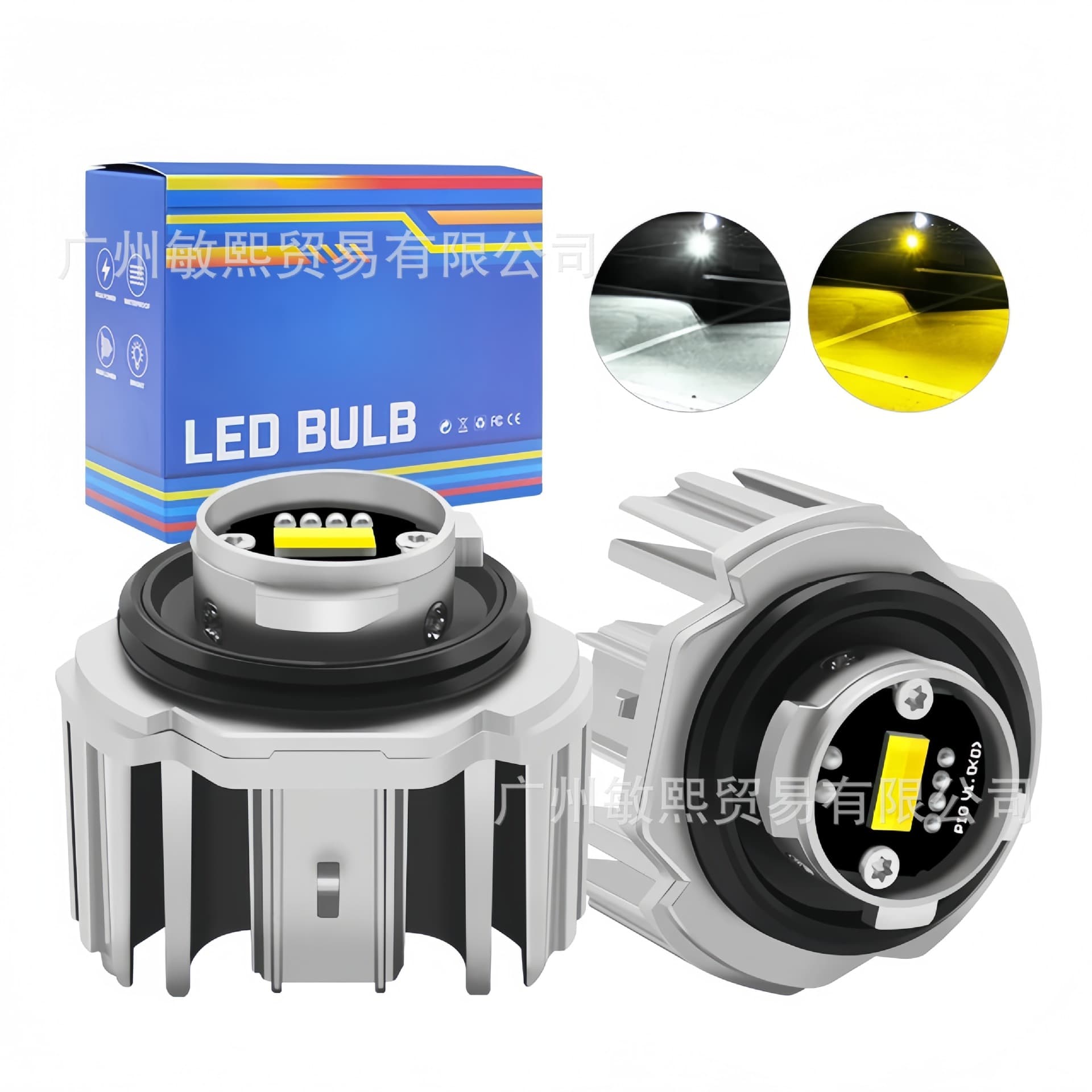 Toyota Specific Fog Light FG1 L1B Yellow/White Dual Color Front Fog Light LW5B LED Car Fog Light