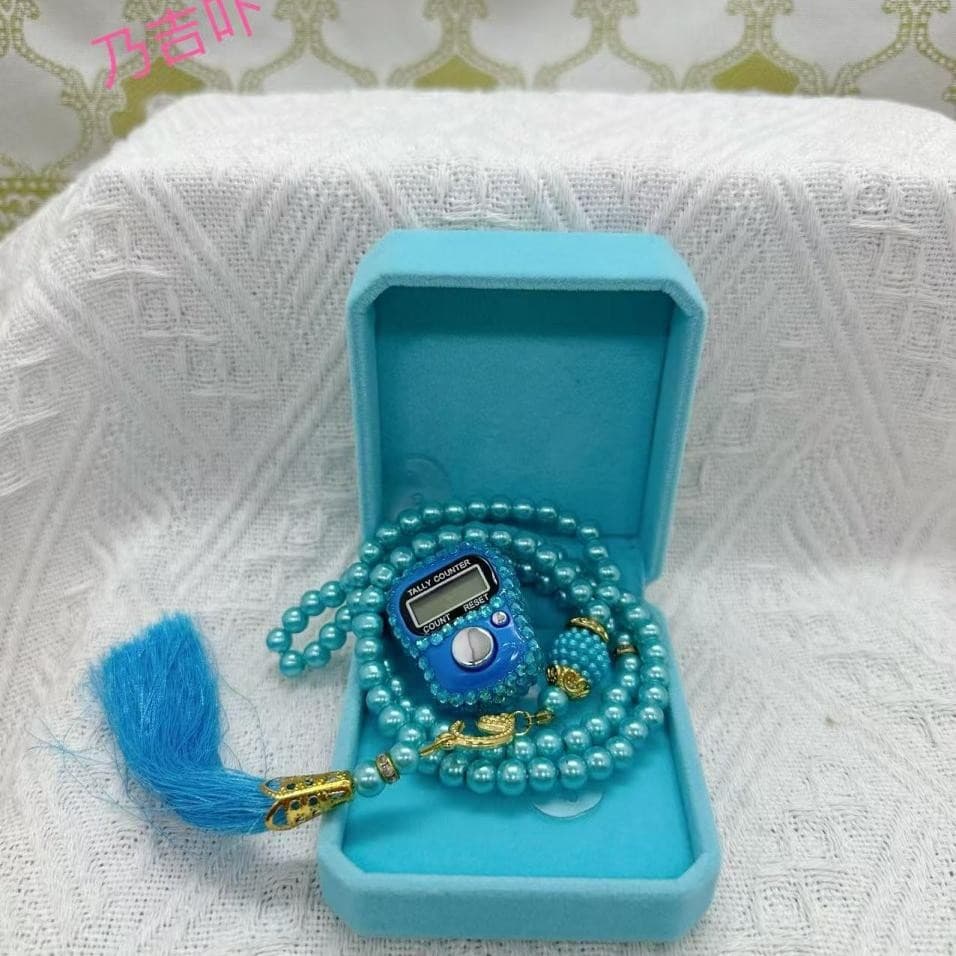 Shein Turkey Hot Selling 99 Pcs Faux Pearl Two-Piece Rosary Set