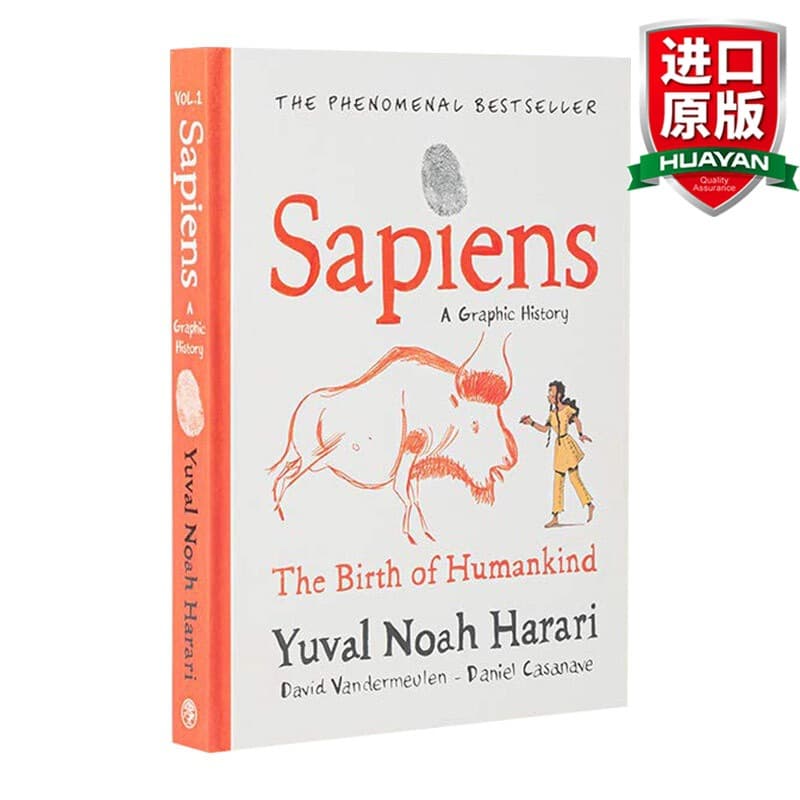 Sapiens: A Graphic History - From Animals to Gods (English Original Edition)