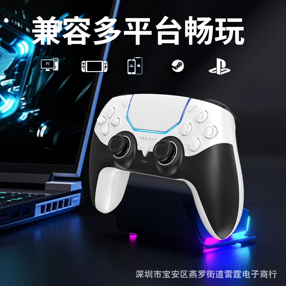 Private Mold P5 Wireless Game Controller with Six-Axis Gyro, Compatible with P5 Game Controller Bluetooth, Supports PC