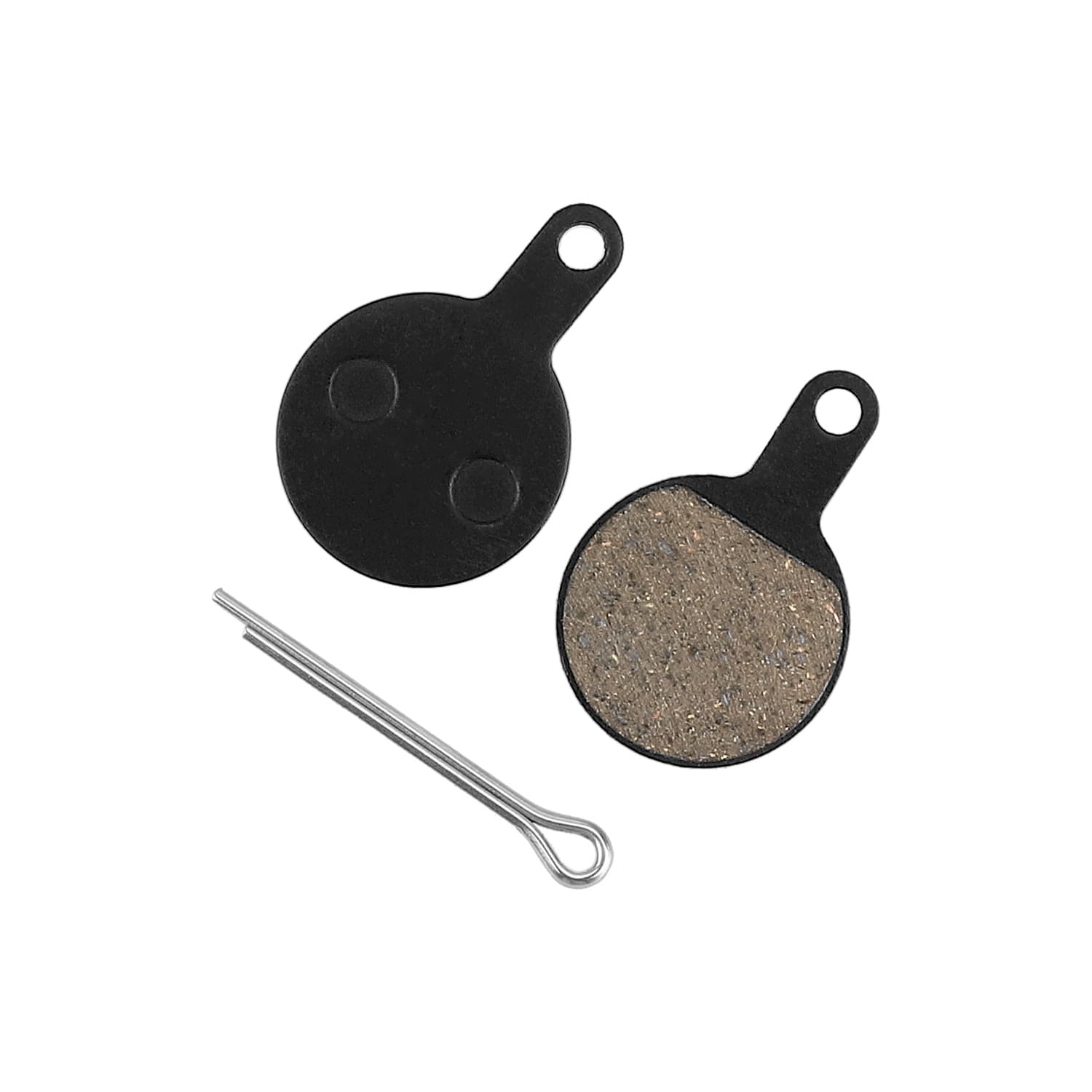 Semi-metallic brake pads for LOX and YINGXING line-pull disc brakes, compatible with select brands.