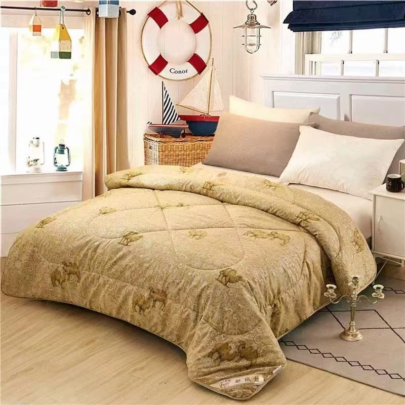 2024 New Camel Hair Quilt, Thickened and Warm for Autumn and Winter, Company Event Gift Box, Sales Promotion Gift Quilt Core