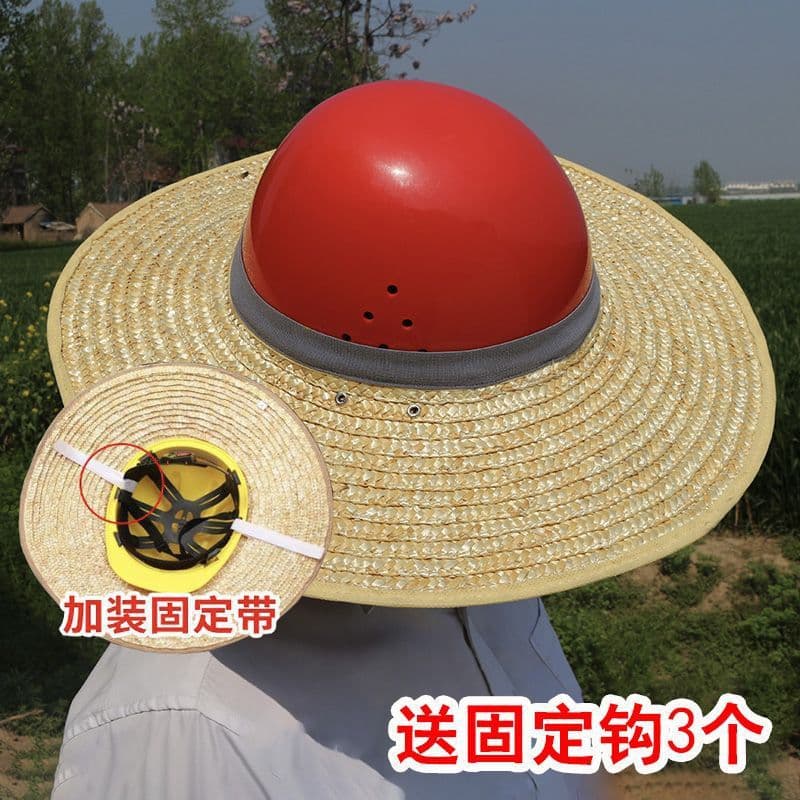 Sun Protection Scarf Hat with Integrated Face Cover - Women's Summer Rural Work Hat for Tea Picking, Dustproof Cap