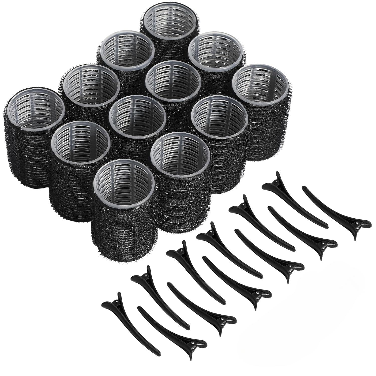 Self-Adhesive Velcro Hair Rollers, Volumizing Root Curlers, Airy Curl Hair Rollers for Bangs, Wholesale Cross-Border