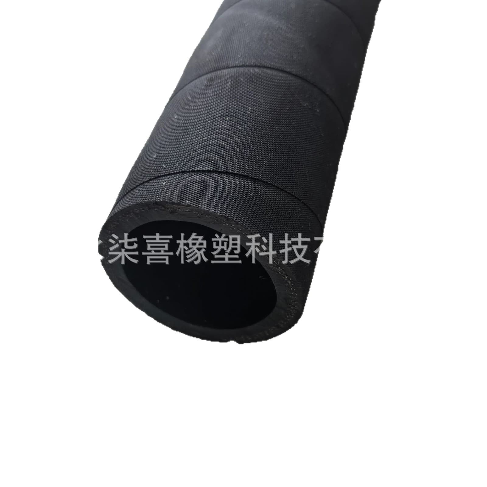 Steam rubber hose, fabric-reinforced air and water delivery rubber hose, high-temperature and oil-resistant rubber hose, cord-wound special rubber hose