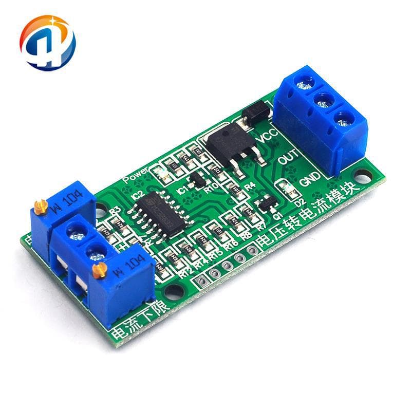Voltage to Current Signal Converter: 0-2.5V, 3.3V, 5V, 10V, 15V, 24V to 4-20mA Transmitter