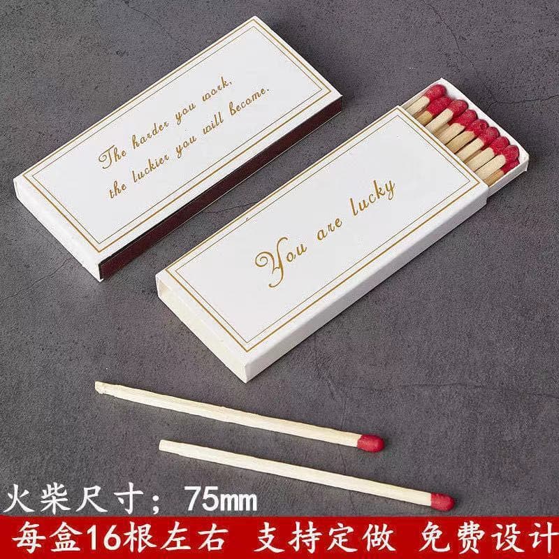Match Extra Long Scented Candle Matches Vintage Long Stick Matches for Birthday Smoking Anti-Scald Creative