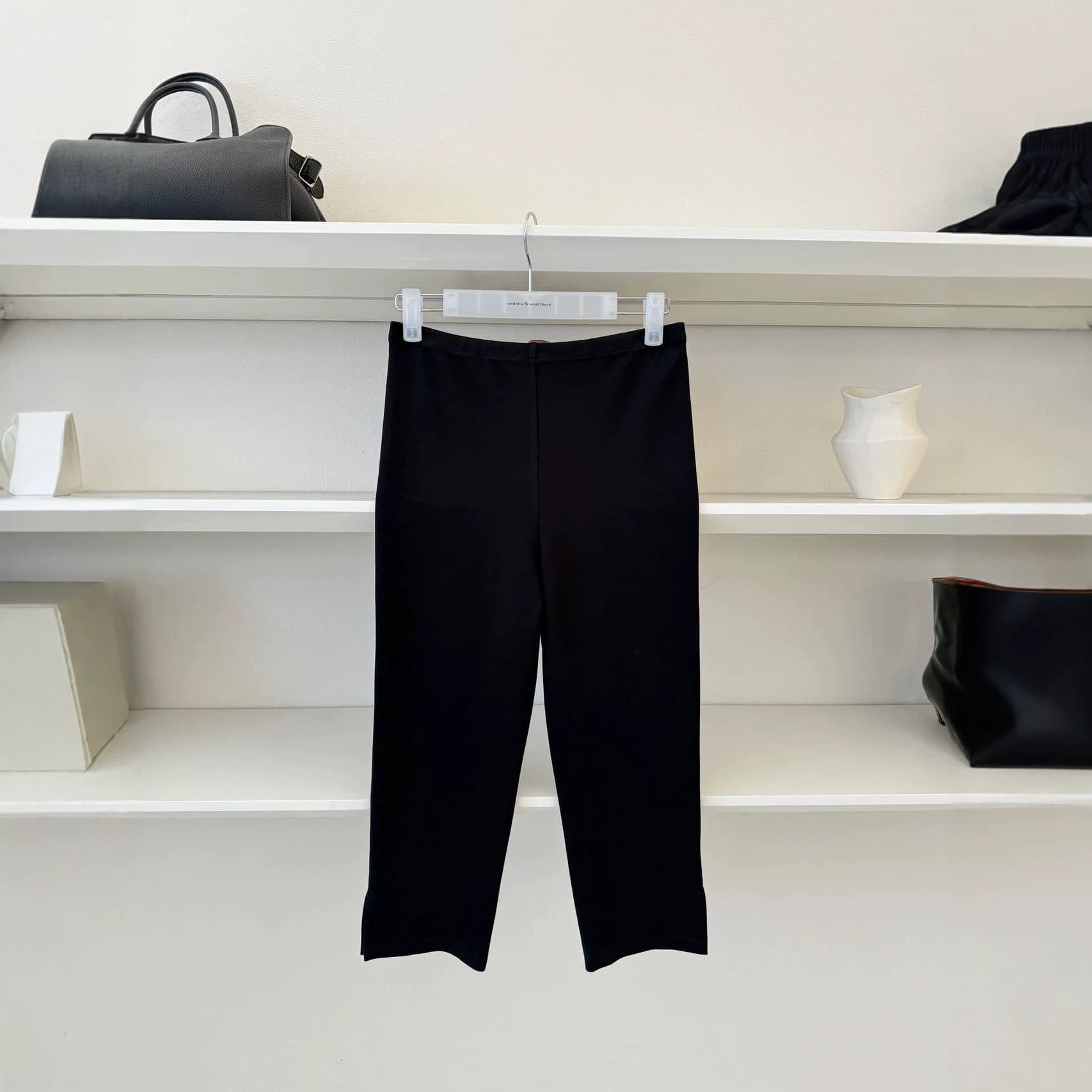 Victoria 6-Split Sculpting Capri Pants Women's 26 Summer High-Stretch Slim Fit Versatile Capri Yoga Pants