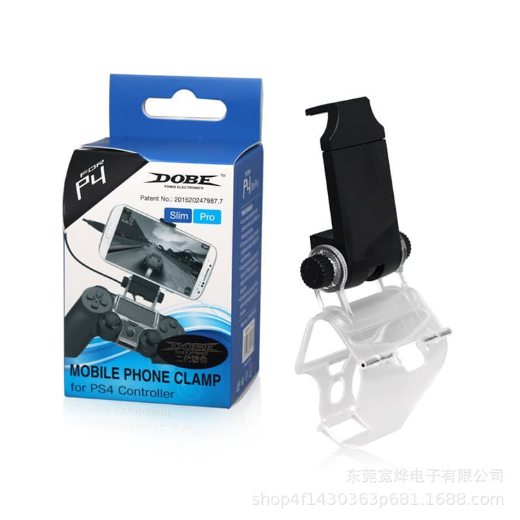 PS4 Phone Holder PS4 Wireless Controller Stand Android Game Controller Stand with OTG Cable TP4-016