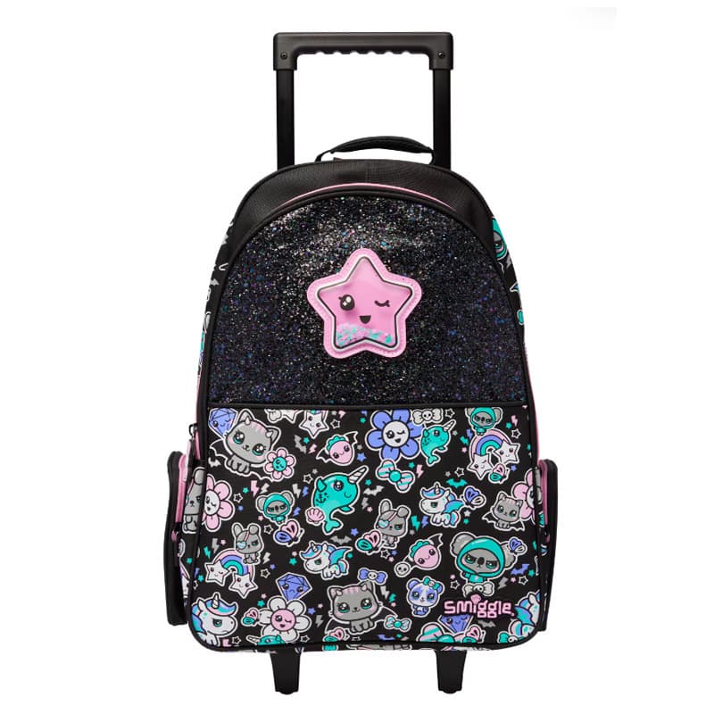 Large-capacity schoolbag travel backpack can carry trolley schoolbag student Australian large travel backpack free shipping