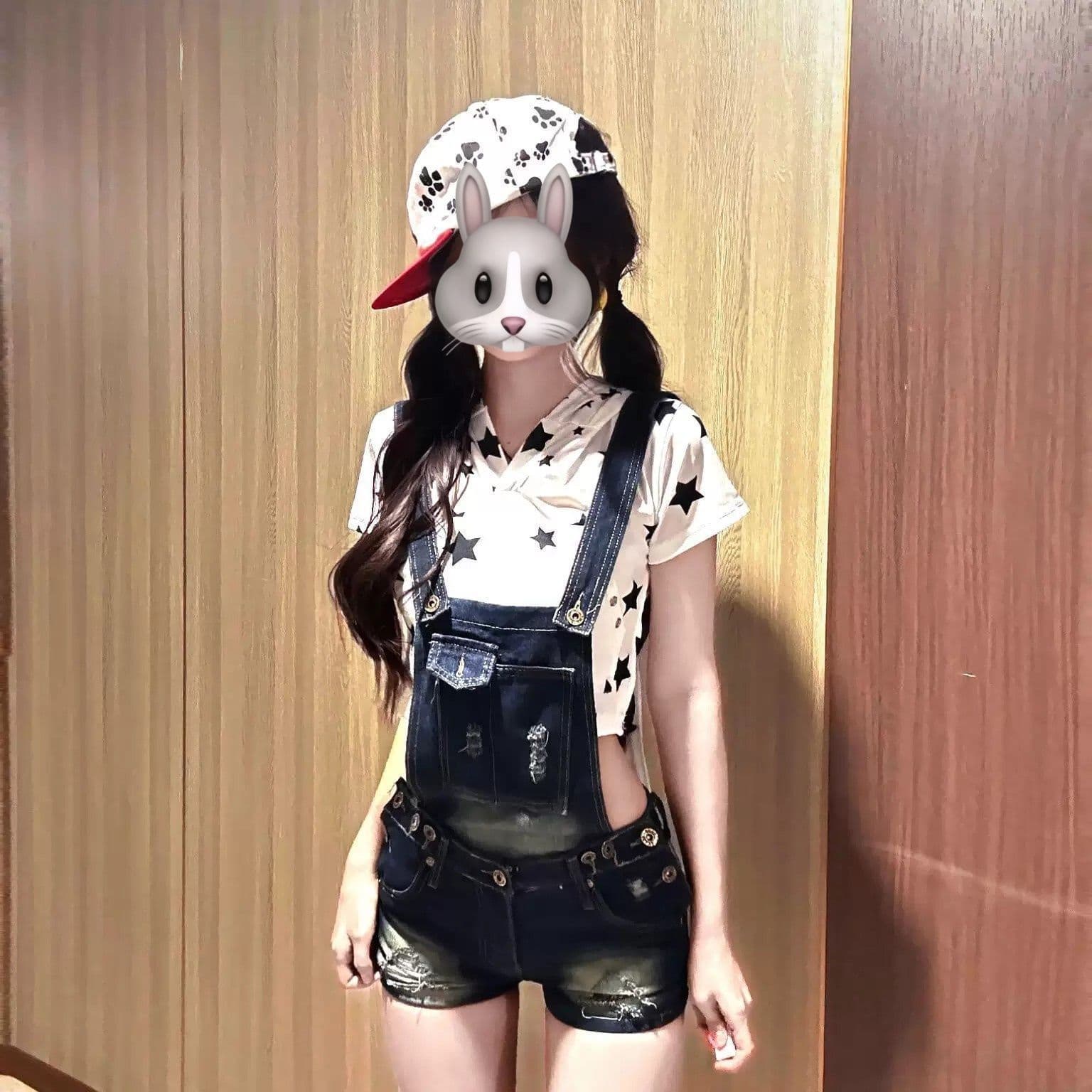 American Retro Vintage Design Denim Overalls, Trendy Washed Shorts for Women, New Summer Ripped Jumpsuit